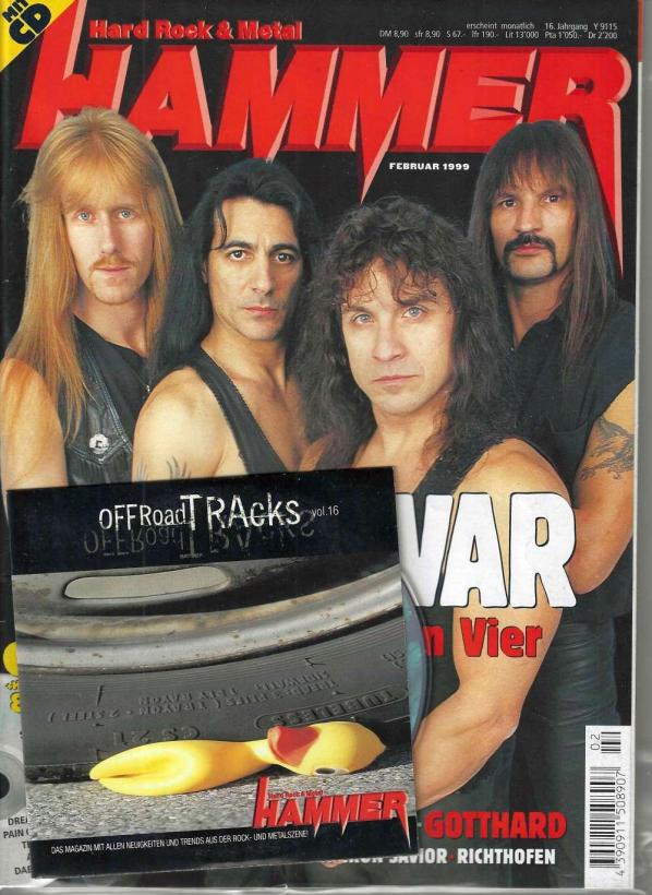 Metal Hammer 02-1999 cover cd