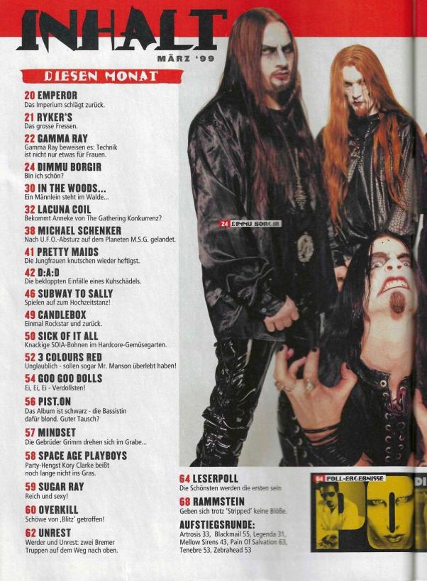 Metal Hammer 03-1999 content a