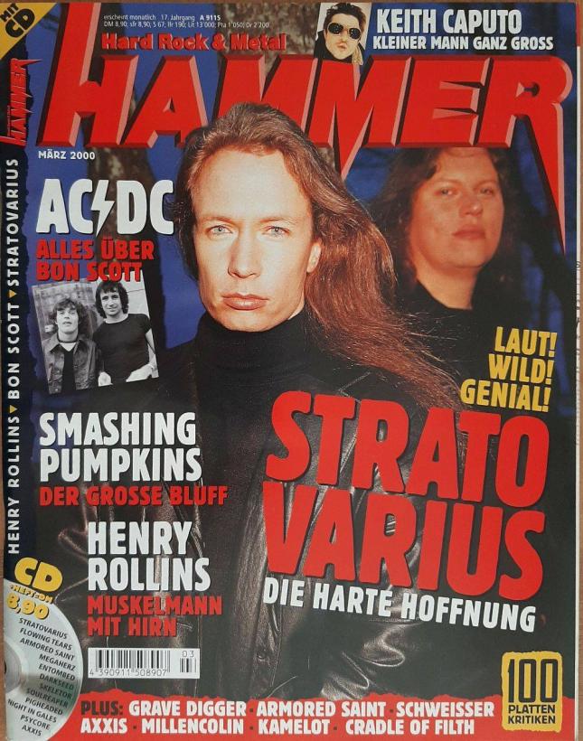 Metal Hammer 03 2000 cover