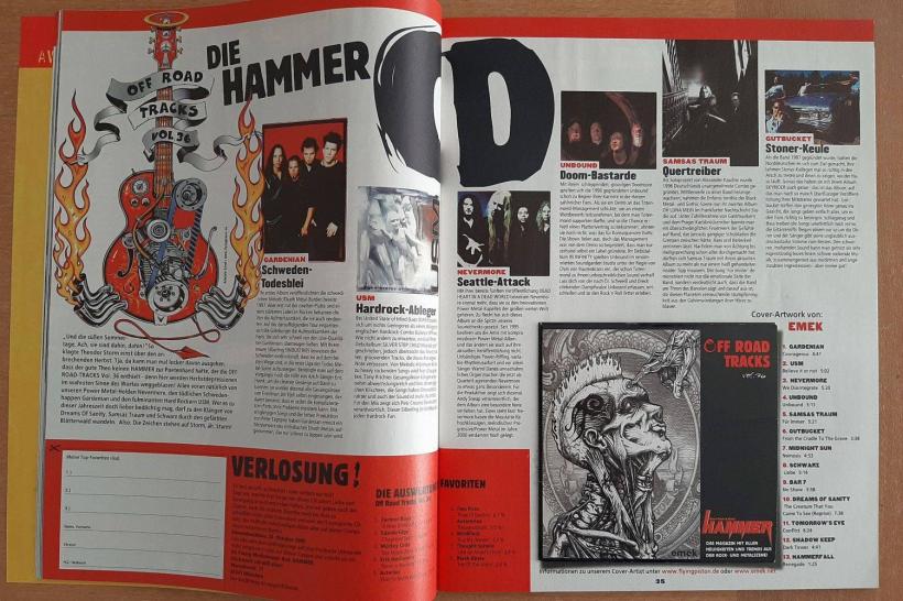 Metal Hammer 10 2000 cd