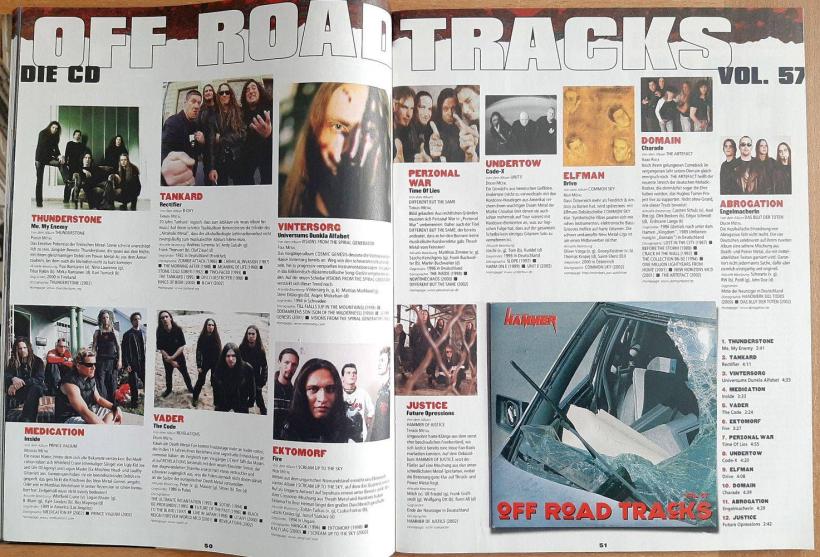 Metal Hammer 07 2002 Inhalt b