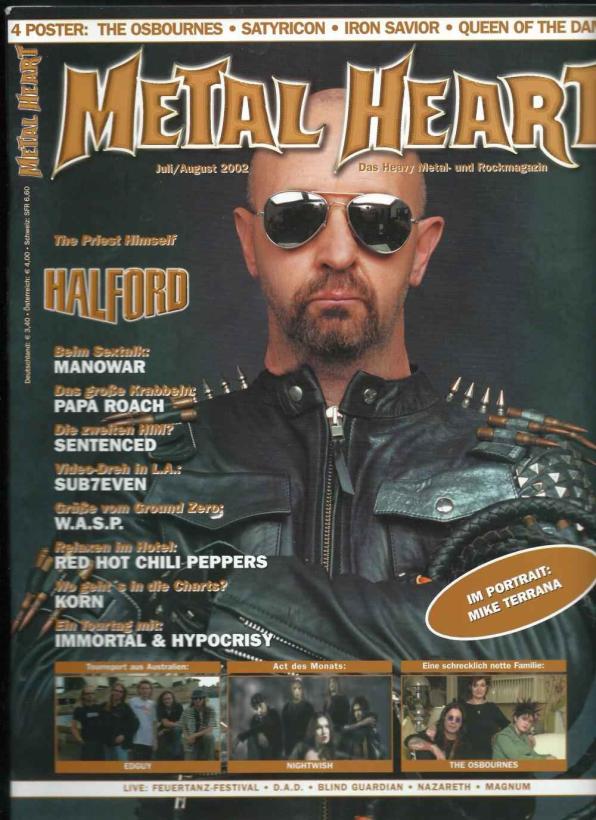Metal Heart - Hardrockmagazine (07-08/2002) cover