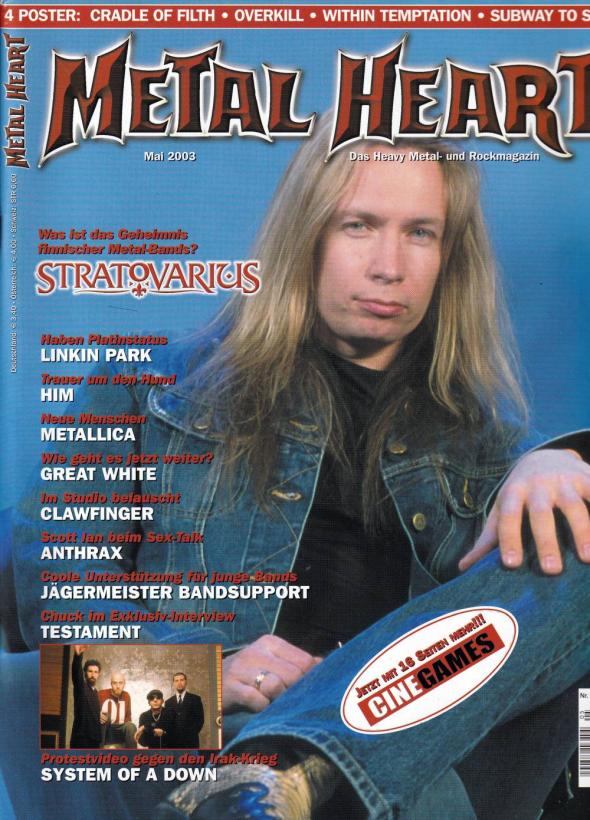 Metal Heart 05 2003 cover