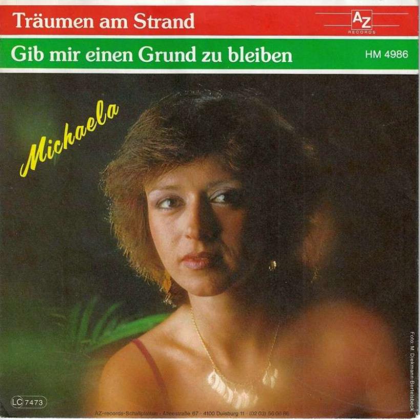 Michaela - Träumen am Strand (7" Vinyl-Single Germany)