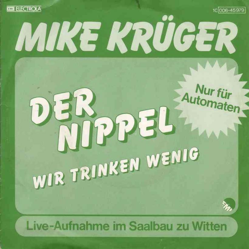 Mike Krüger - Der Nippel (Vinyl-Single Automatencover)