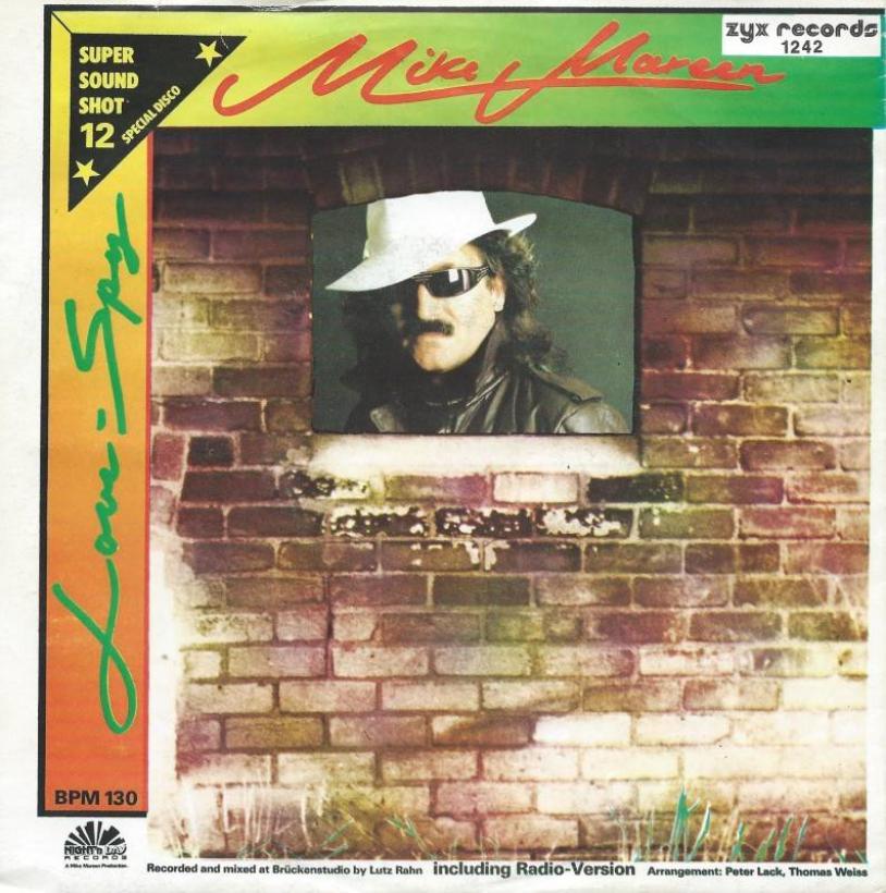 Mike Mareen - Love Spy: 2 Versions (7" Single Germany)