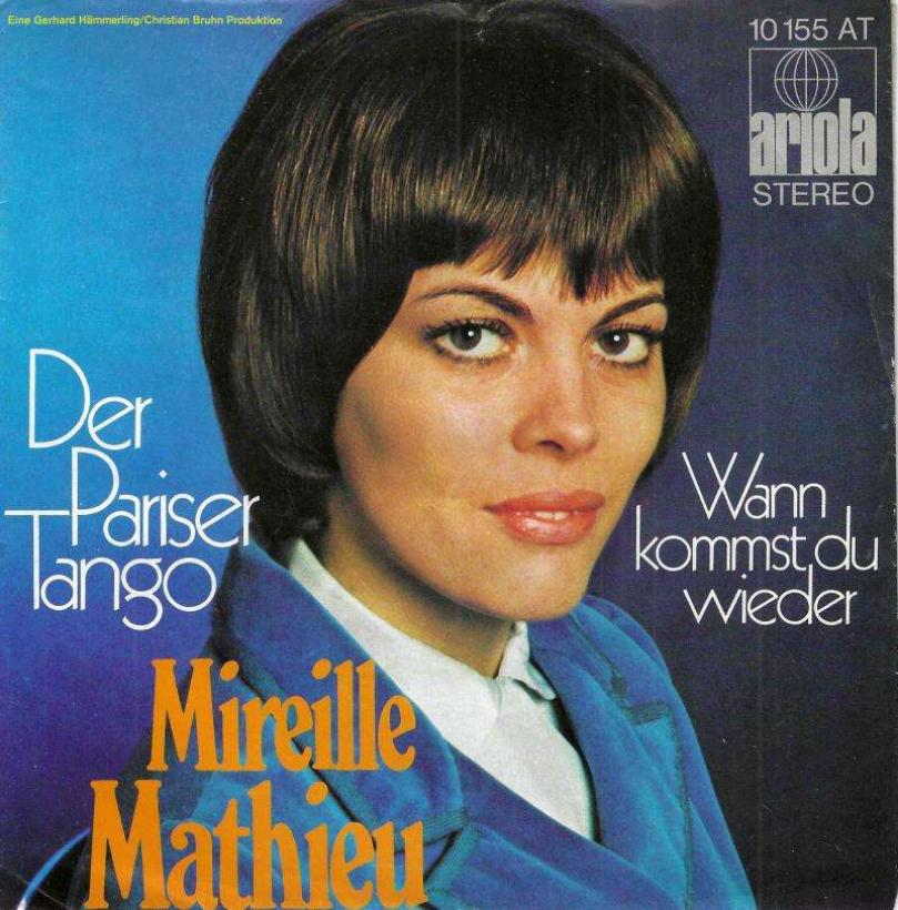 Mireille Mathieu - Der Pariser Tango (7" Ariola Single)