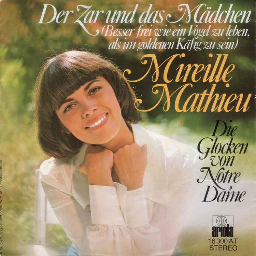 Mireille Mathieu - Der Zar und das Mädchen (Single)