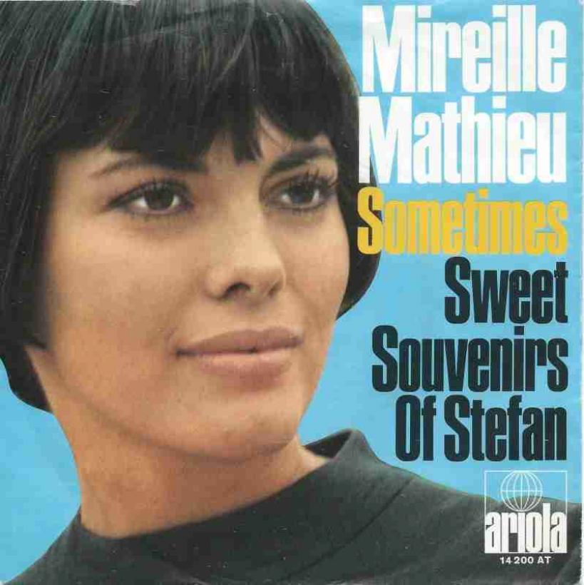 Mireille Mathieu - Sometimes (Ariola Single Germany)