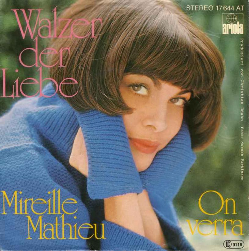 Mireille Mathieu - Walzer der Liebe (Ariola Single)