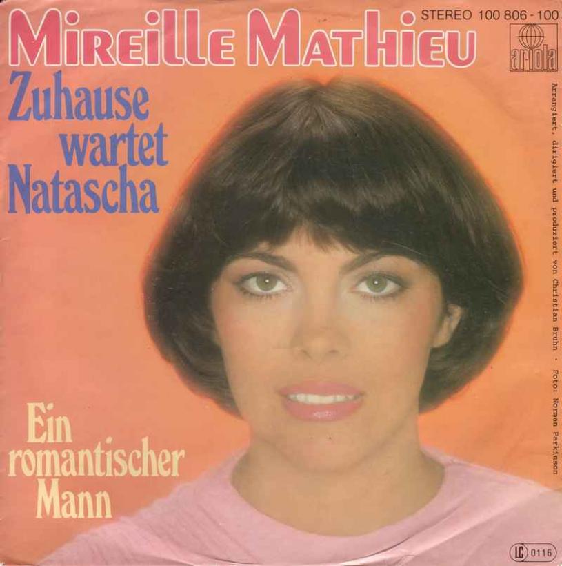 Mireille Mathieu - Zuhause wartet Natascha (Single)