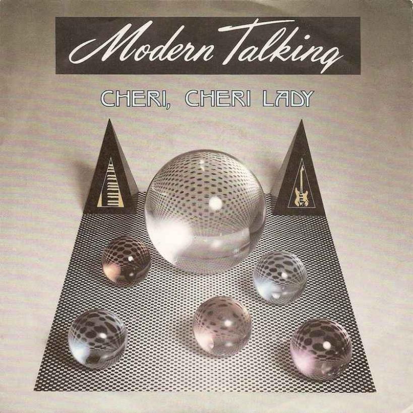 Modern Talking - Cheri, Cheri Lady (Hansa Vinyl-Single