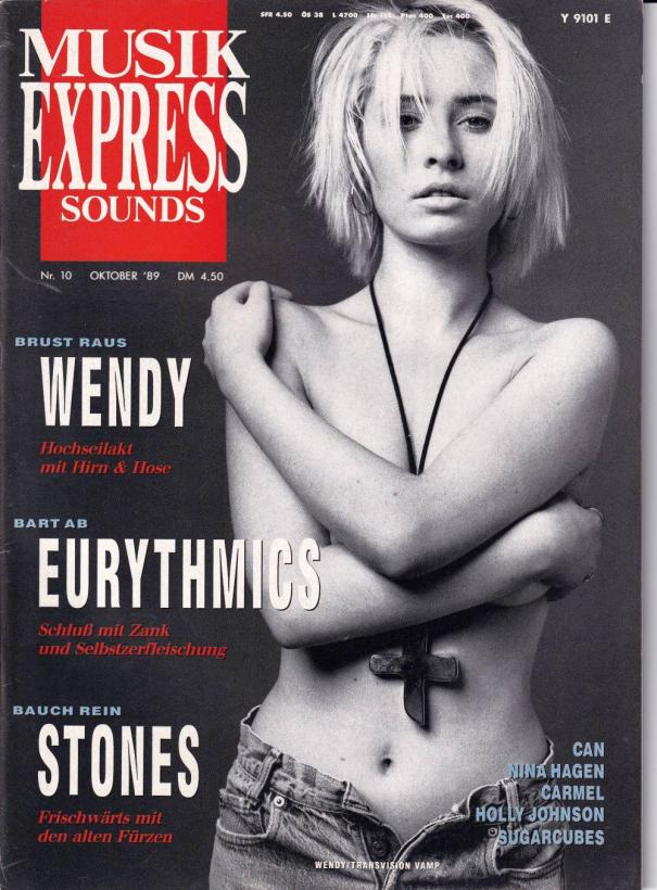 Musik-Express Sounds 10-1989 cover
