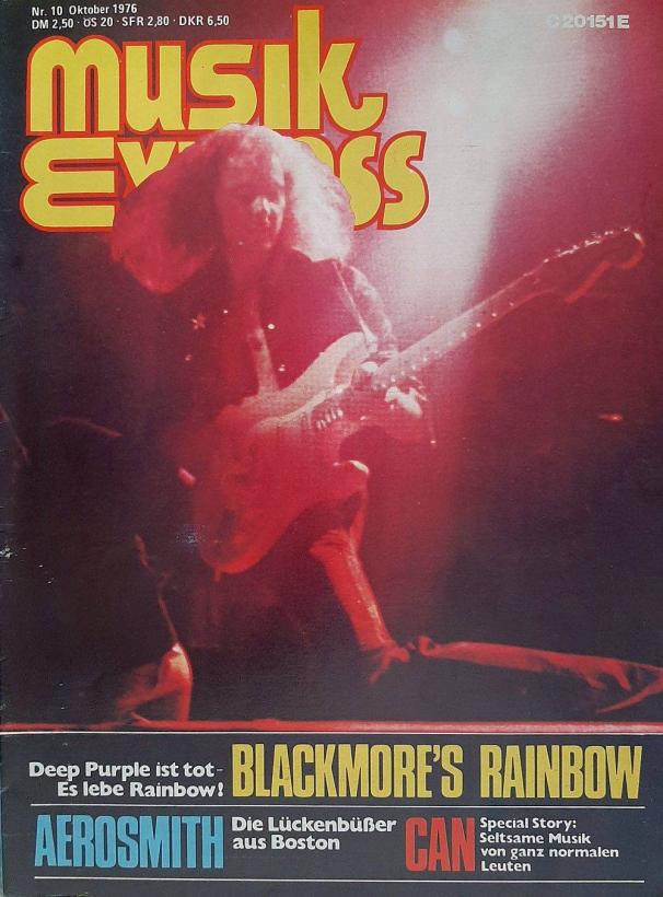 musik express 10 1976 cover