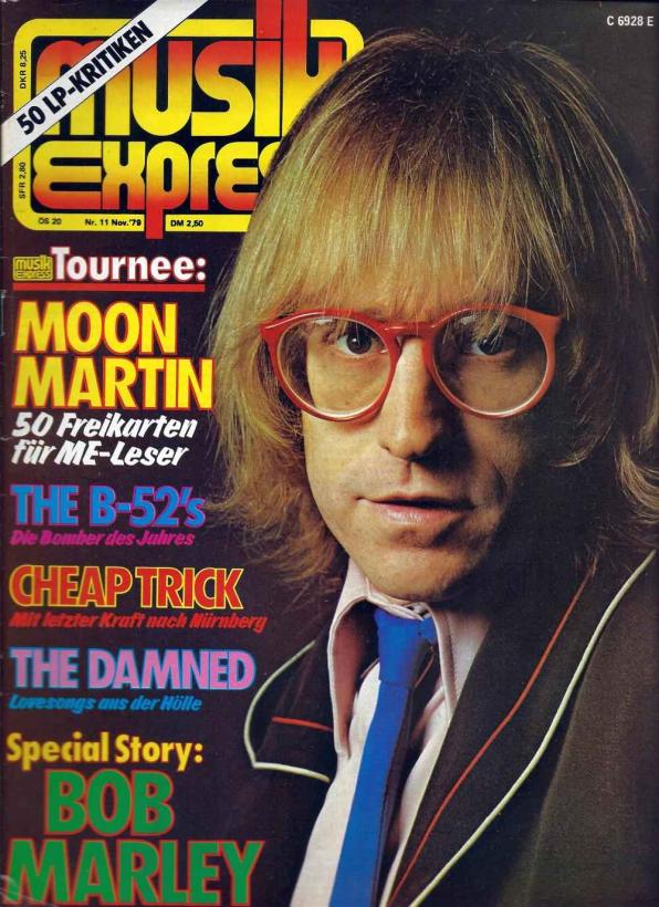 Musik-Express - November 1979 Heftcover