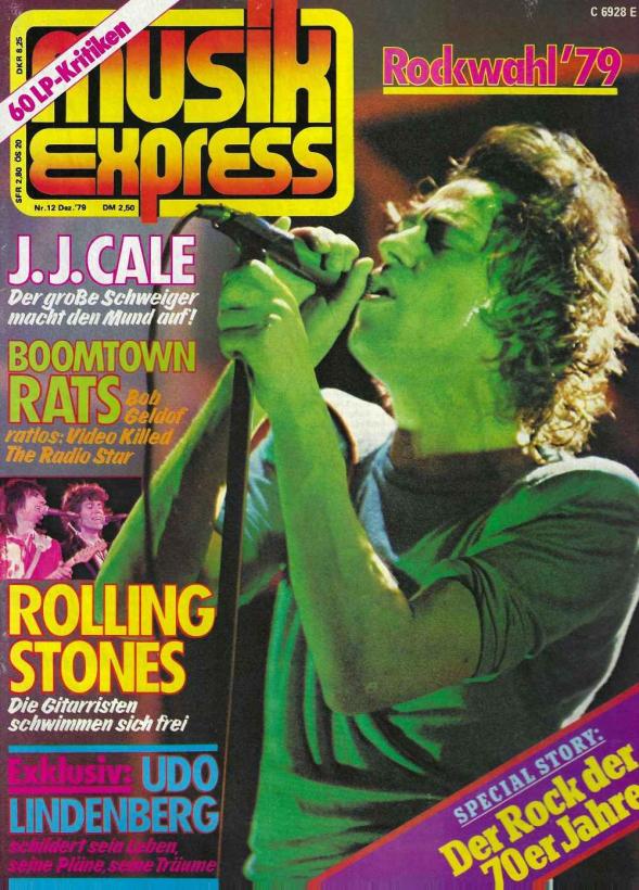 Musik-Express - December 1979 cover