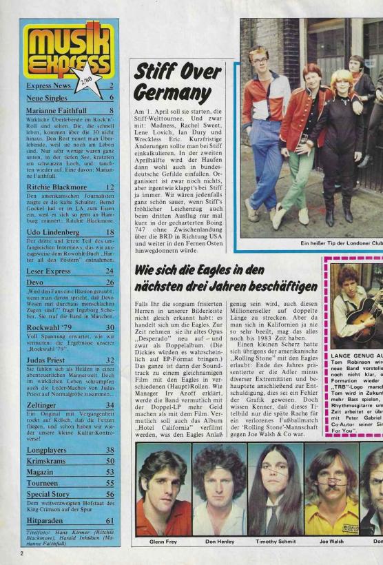 Musik-Express - February 1980 content