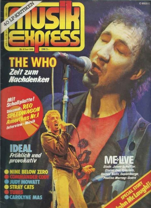 Musik Express 06 1981 Heftcover 2