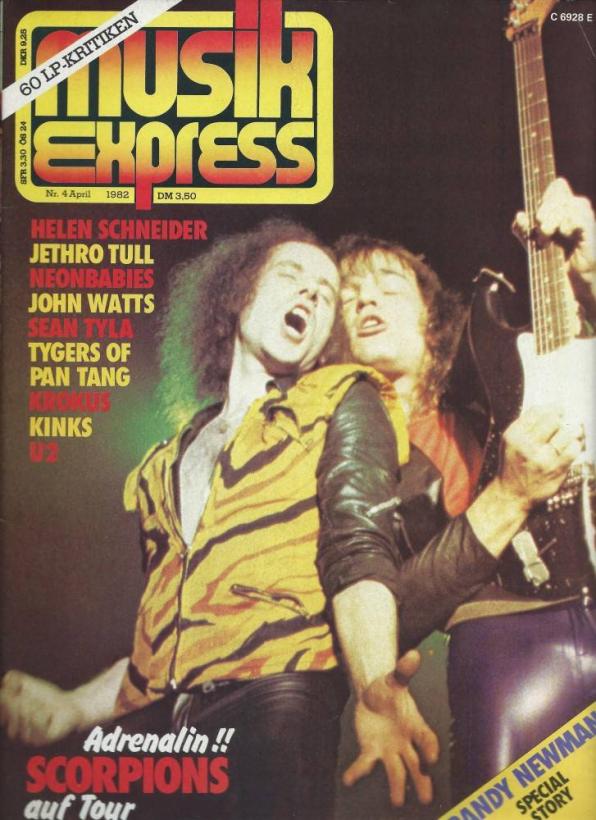 Musik-Express - April 1982 Heftove