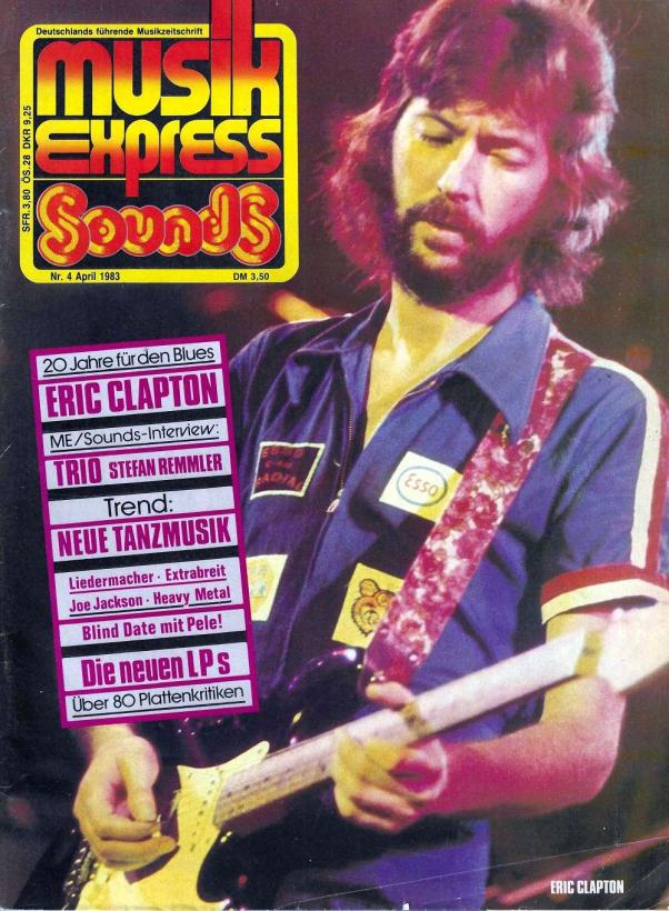 Musik-Express Sounds - April 1983 Heftcover