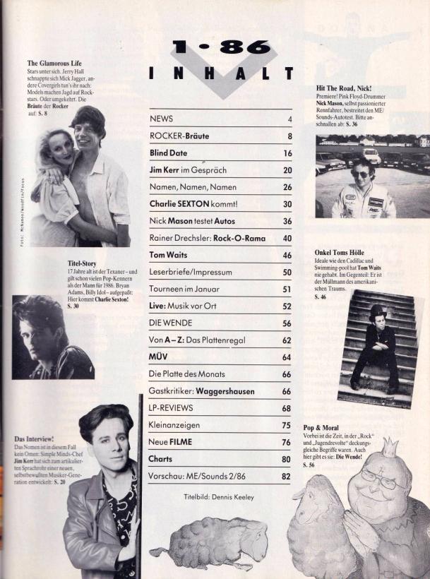Musik-Express Sounds 01-1986 content