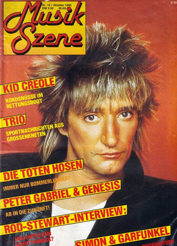 Musik Szene 10 1983 cover