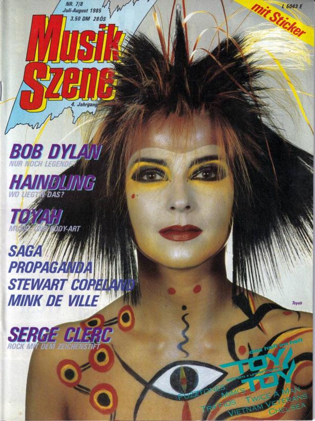 Musik Szene 0708 1985 Heftcover