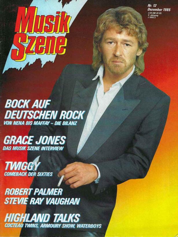 Musik Szene 12/85 Titelseite