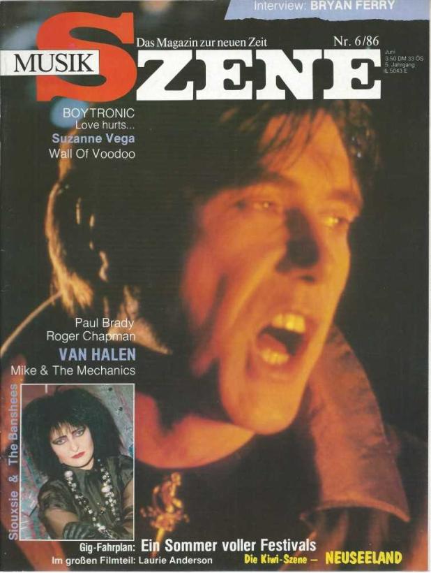 Musik Szene 06 1986 cover