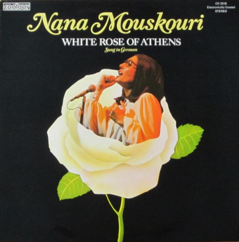 Nana Mouskouri - White Rose Of Athens Sung in German (LP)