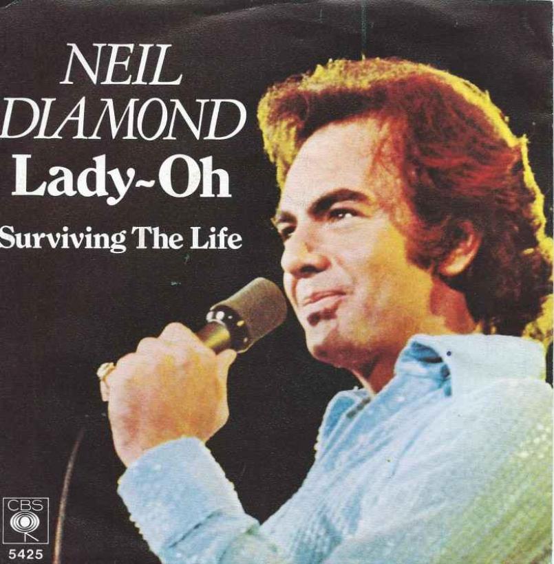 Neil Diamond - Lady-Oh (CBS Vinyl-Single Germany 1977)