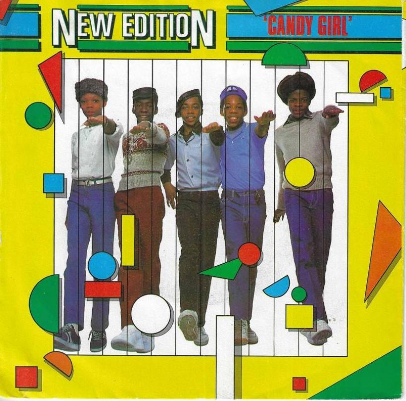 New Edition - Candy Girl (7" Vinyl-Single Niederlande)