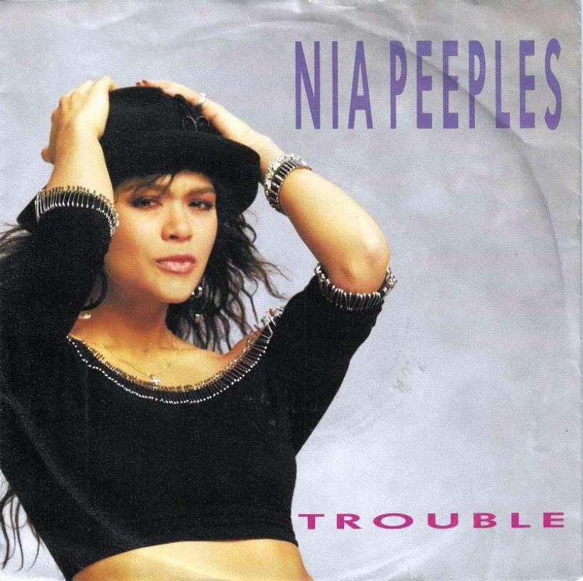 Nia Peeples - Trouble (7" Mercury Vinyl-Single Germany)