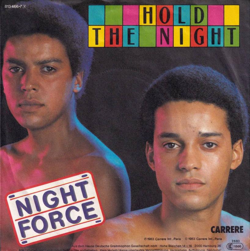 Night Force - Hold The Night (7" Carrere Single Germany)