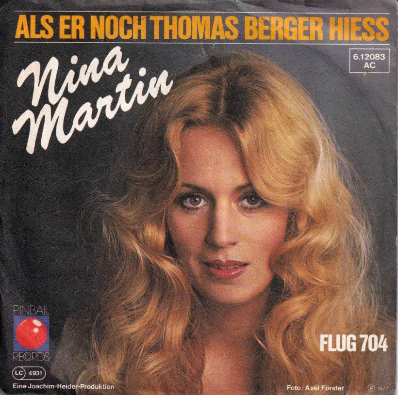 Nina Martin - Als er noch... (7" Pinball Vinyl-Single)