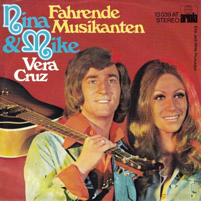Nina & Mike - Fahrende Musikanten (7" Ariola Vinyl-Single)