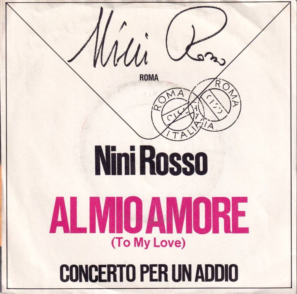 Nini Rosso - Al Mio Amore (7"  Vinyl-Single Germany back cover)