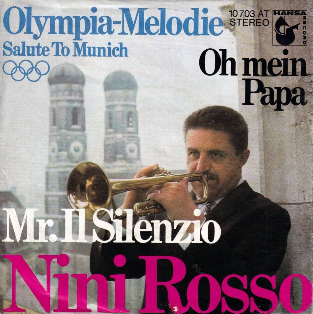 Nini Rosso - Olympia-Melodie (7" Hansa Single Germany)