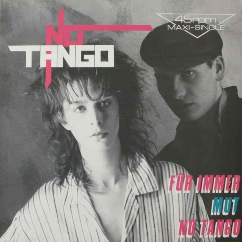 No Tango - Für immer: Weissmuster (Maxi-Single 1986)