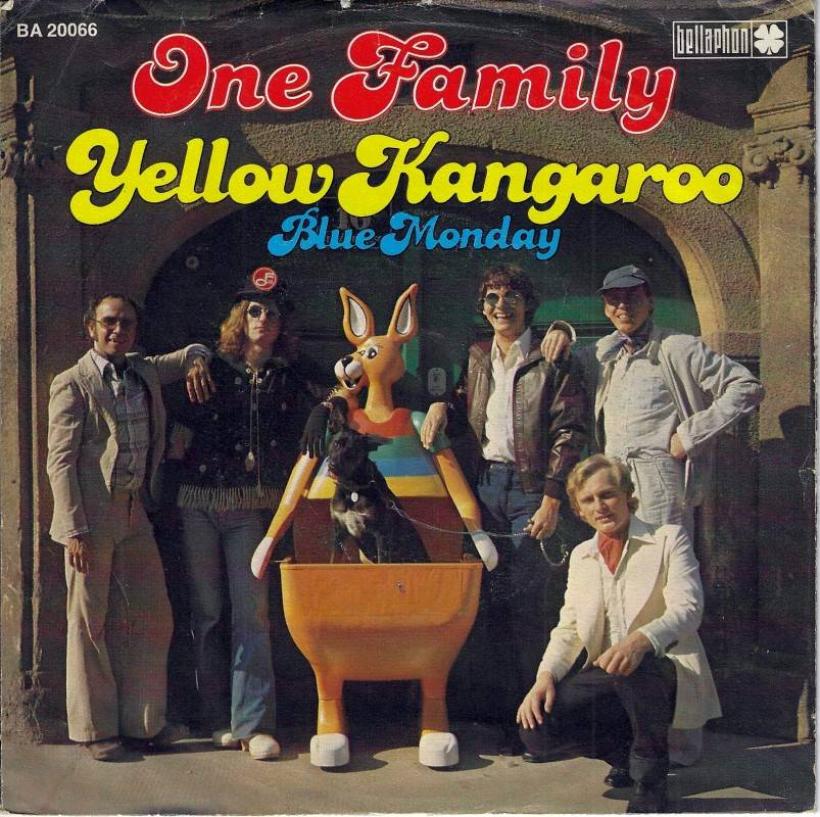 One Family - Yellow Kangaroo (7" Vinyl-Single Austria)