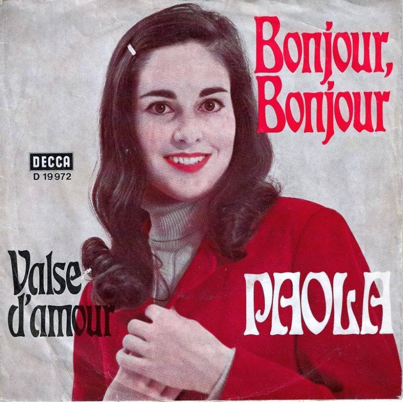 Paola - Bonjour, Bonjour (7" Decca Vinyl-Single Germany)