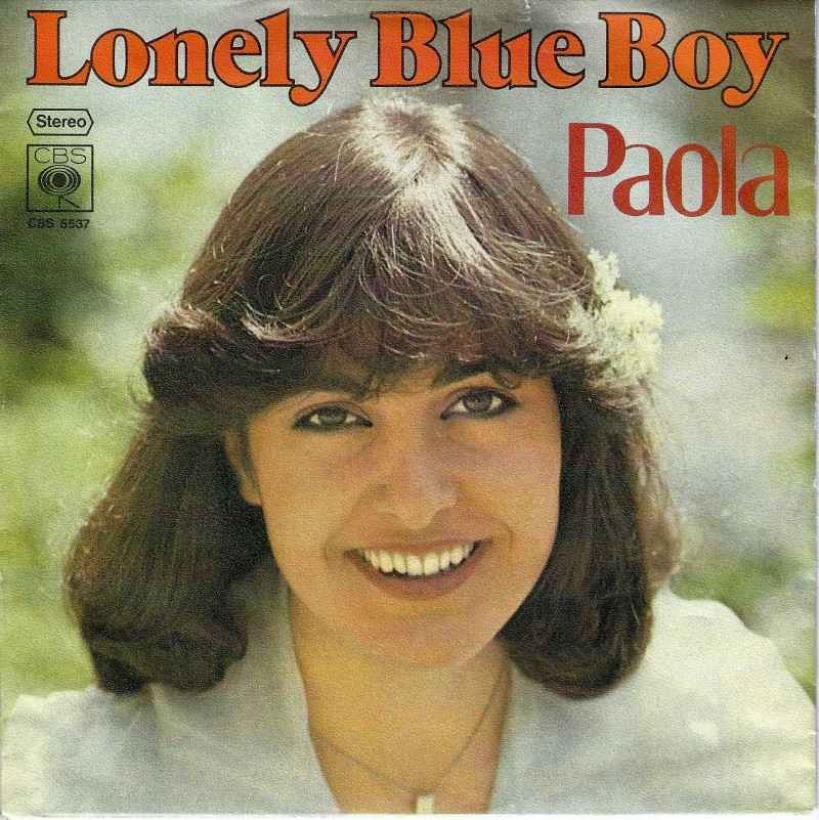 Paola - Lonely Blue Boy (CBS Vinyl-Single Germany)