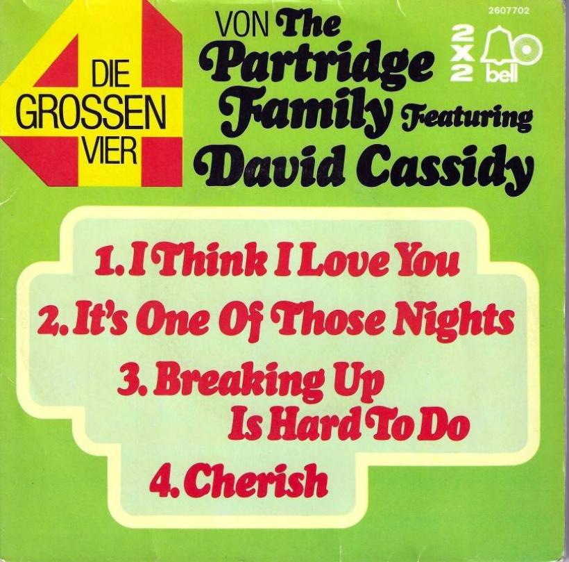 The Partridge Family feat. David Cassidy - 4 Hits (2x7")