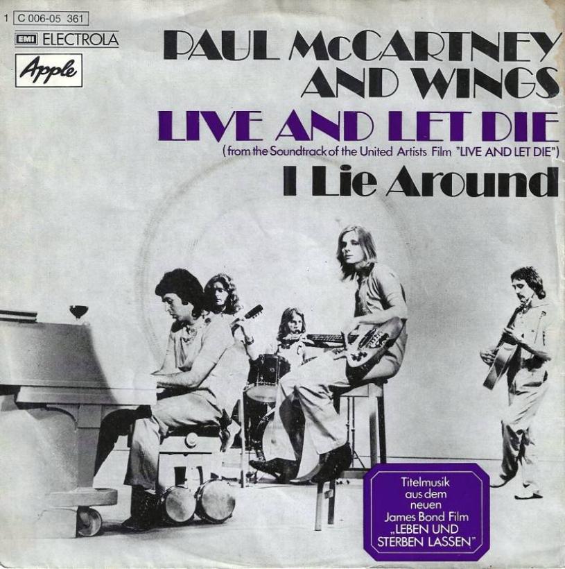 Paul McCartney - Live And Let Die (7" Apple Vinyl-Single)