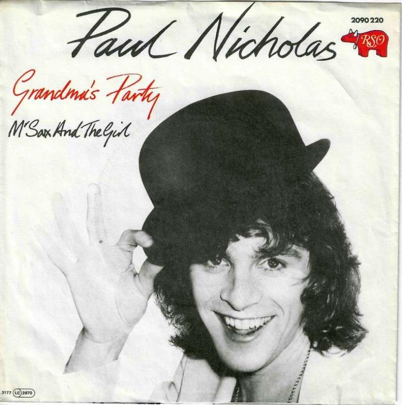 Paul Nicholas - Grandma's Party (7" RSO Vinyl-Single)