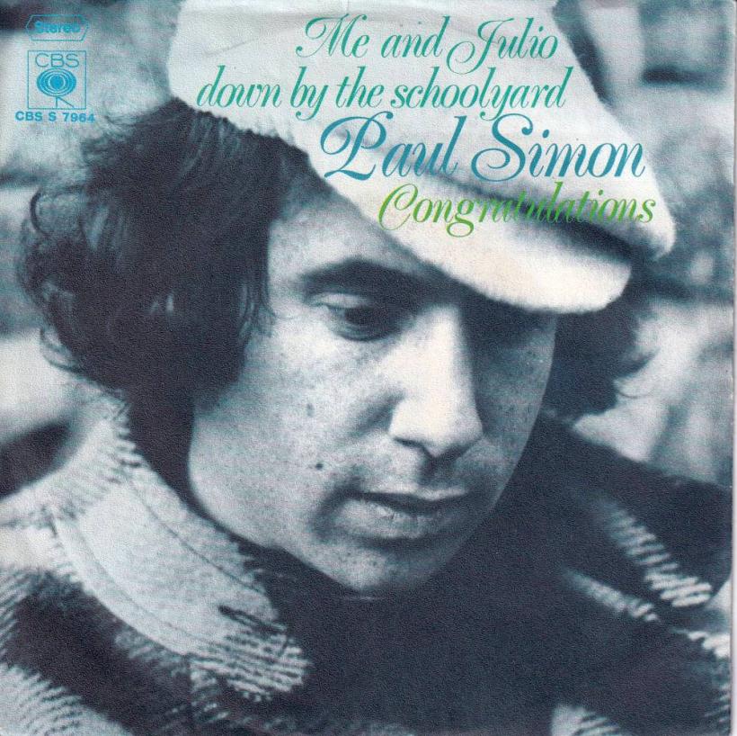 Paul Simon - Me And Julio Down By The Schoolyard (7" Single)