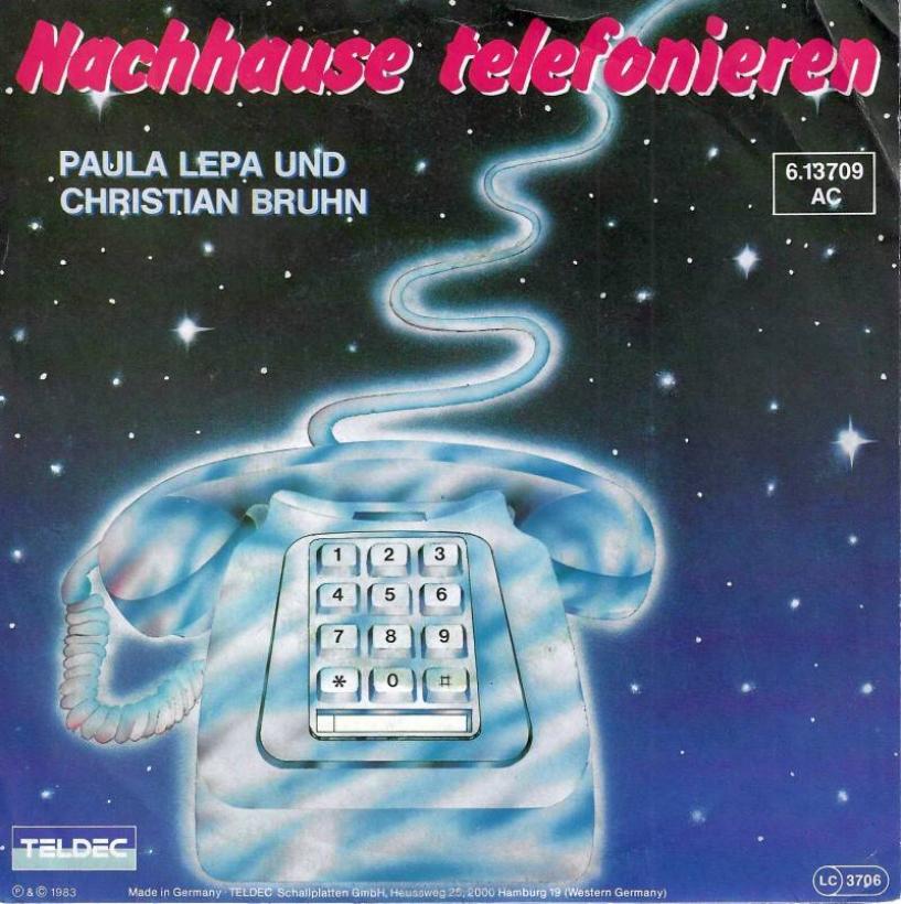 Paula Lepa - Nachhause telefonieren (7" Vinyl-Single)