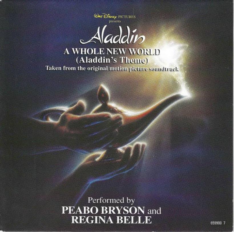 Peabo Bryson & Regina Belle - A Whole New World (7")