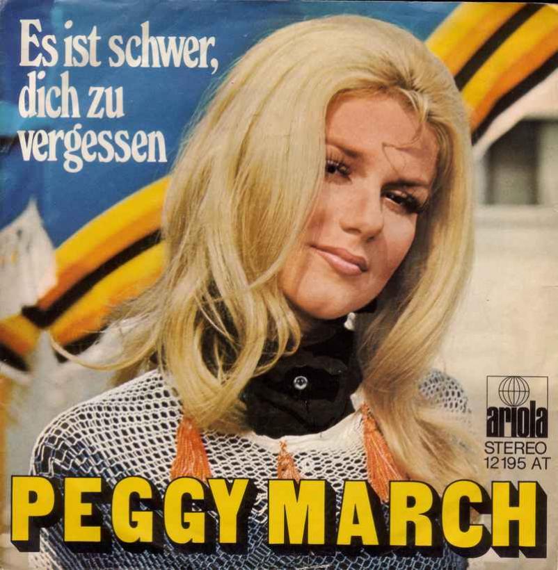 Peggy March - Es ist schwer dich zu vergessen (7" Single)