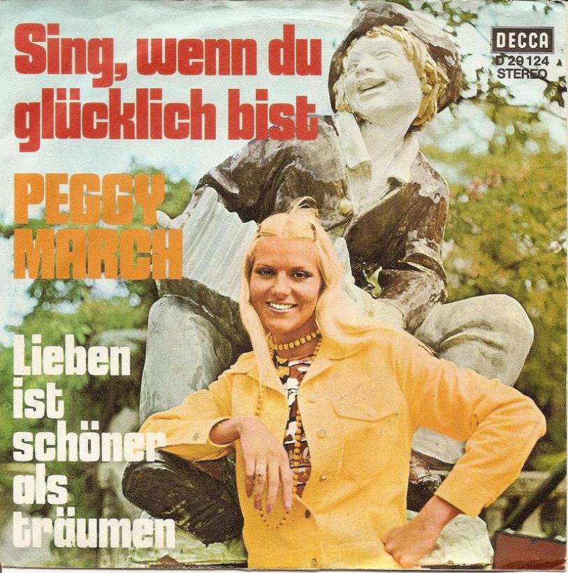 Peggy March - Sing, wenn du glücklich bist (7" Single)